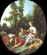 Francois Boucher, Are They Thinking About the Grape